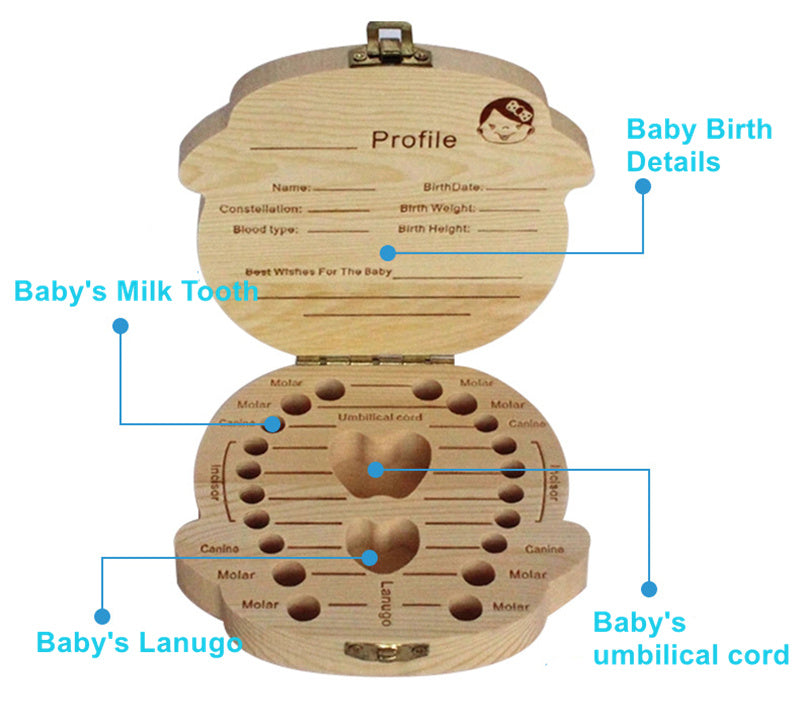 Baby Milk Teeth Box