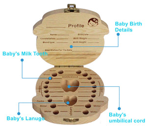 Baby Milk Teeth Box