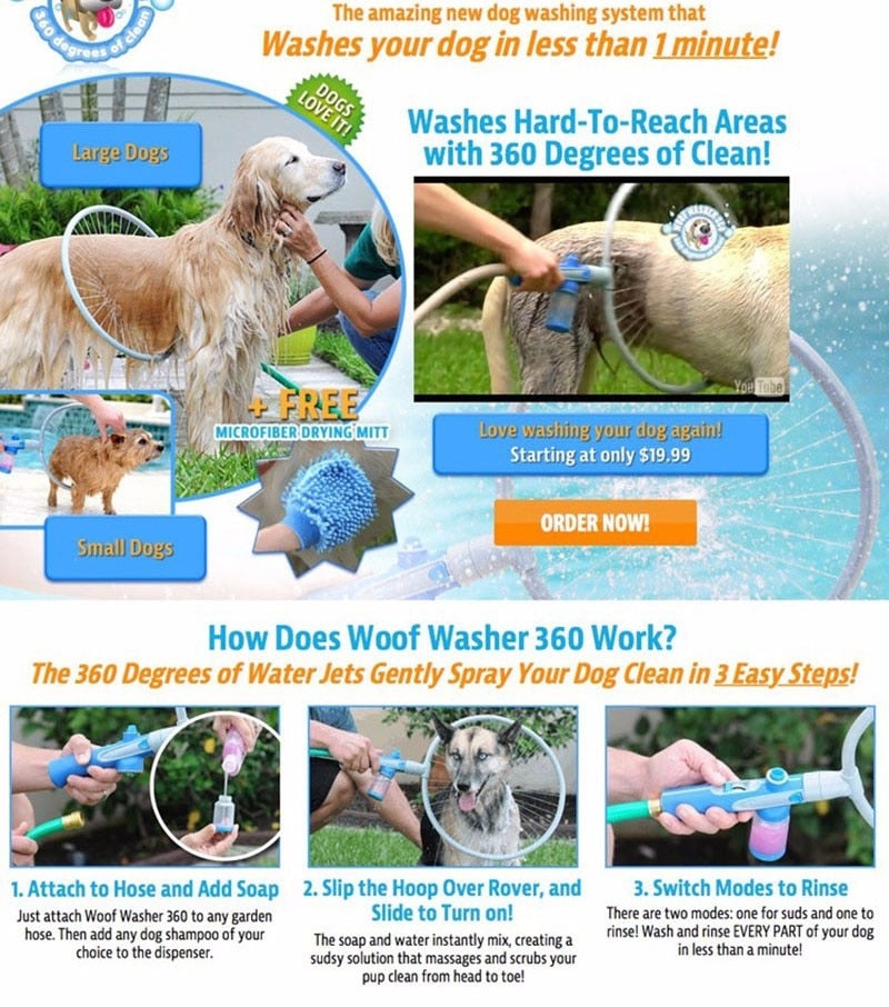 Dog Washer Fold