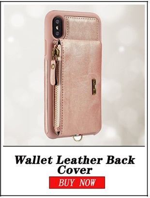 Luxury Flip Leather Case for Apple iPhone