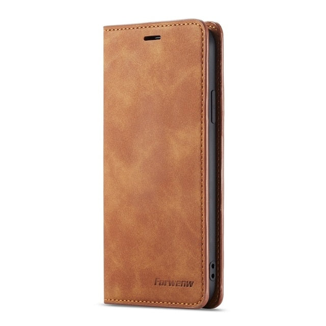 Luxury Flip Leather Case for Apple iPhone
