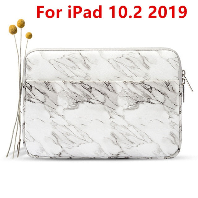 White Marble Cover for iPad
