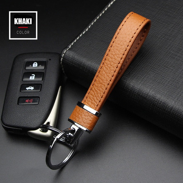 Leather Strap KeyChain
