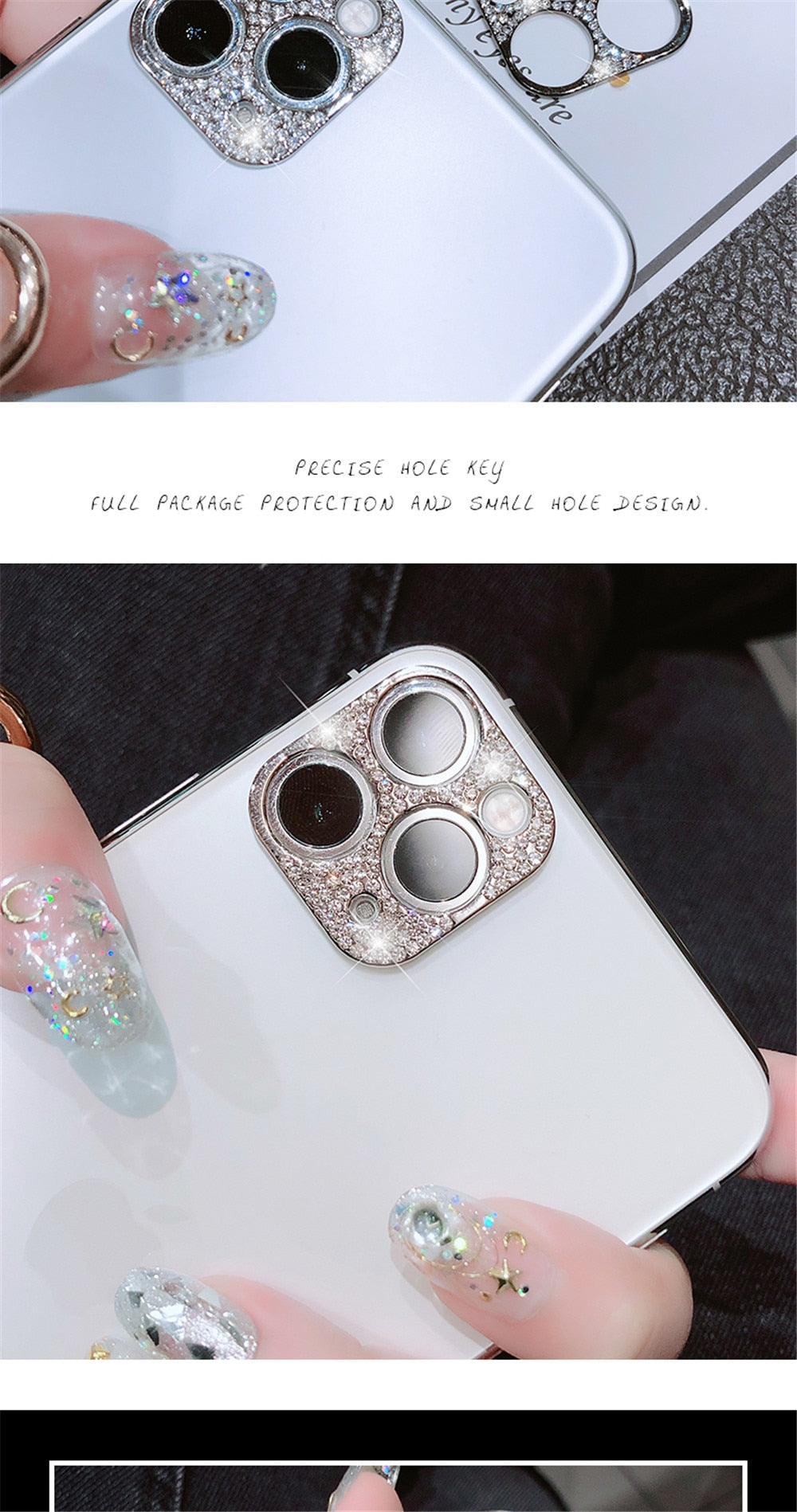 Diamond Lens Protector for iPhone