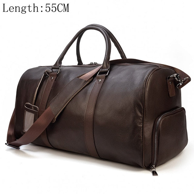 Genuine Leather Travel Bag