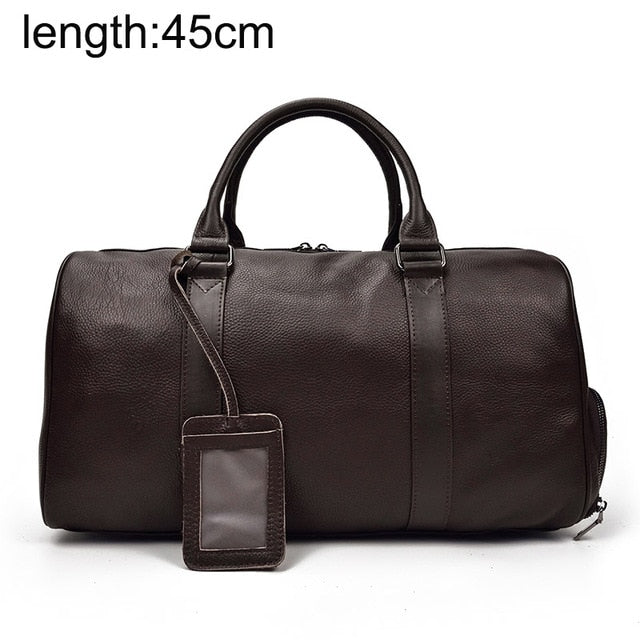 Genuine Leather Travel Bag