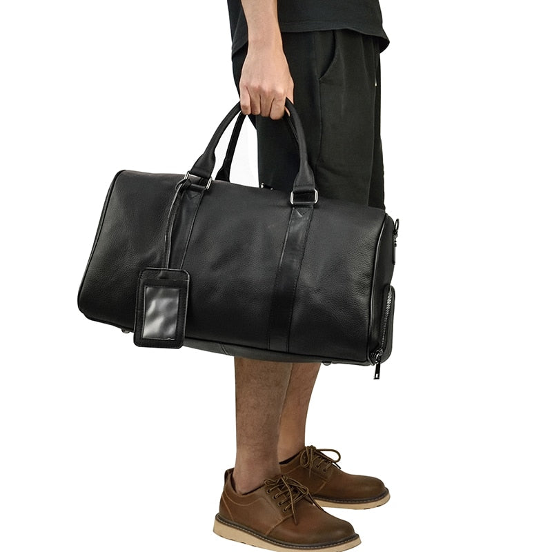 Genuine Leather Travel Bag