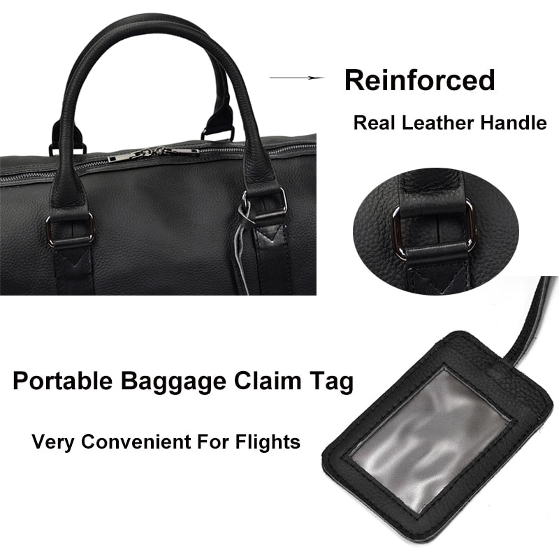 Genuine Leather Travel Bag