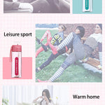 Plastic Straw Water Bottle