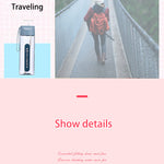 Plastic Straw Water Bottle