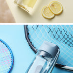 Plastic Straw Water Bottle