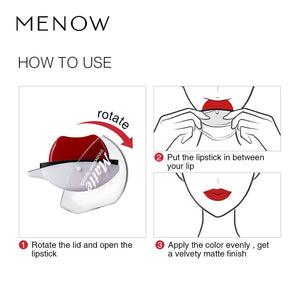 Red Lipstick Waterproof Lipstick